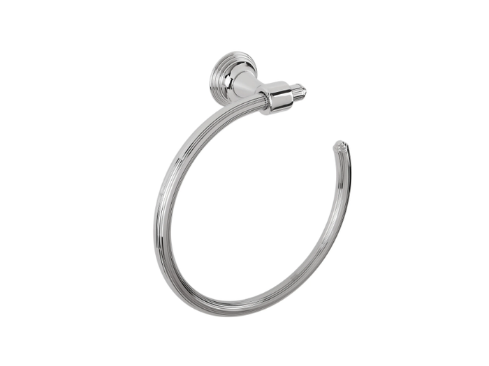 HERMITAGE B3331 - Chromed brass towel ring _ Colombo Design